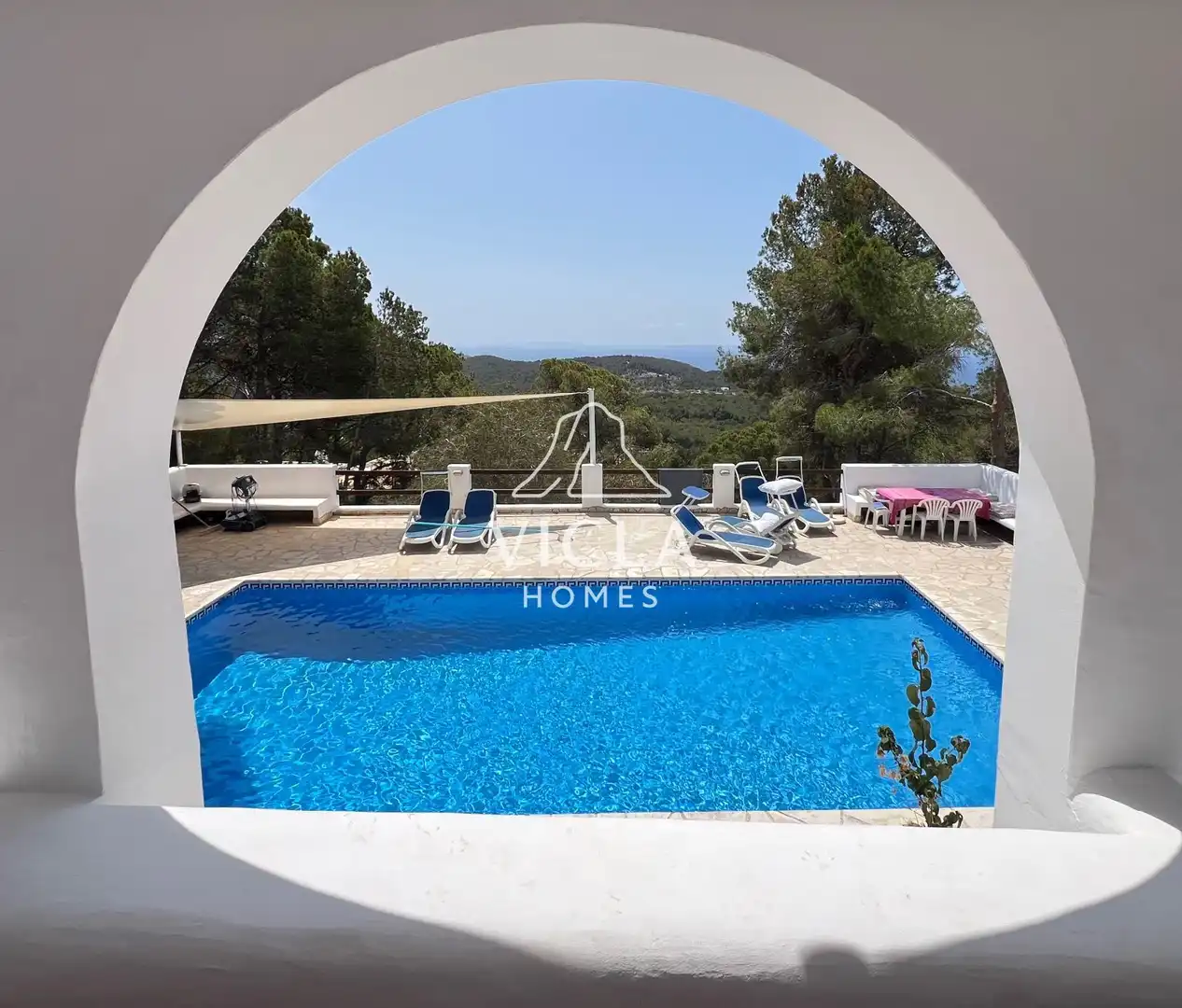 Vista exterior de Casa o chalet de alquiler en Sant Josep de sa Talaia con Aire acondicionado, Calefacción y Terraza