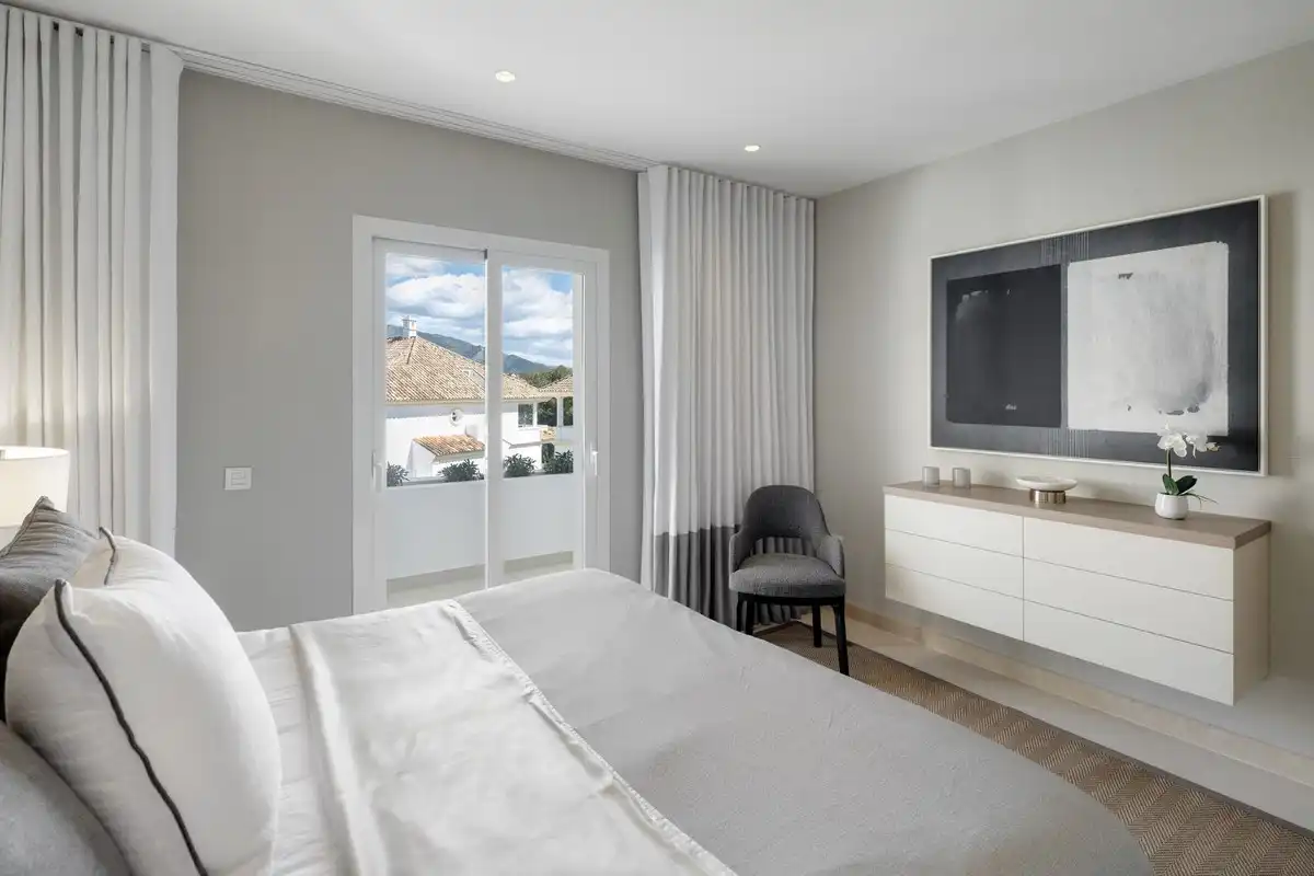 Ático con piscina en venta en Milla de Oro, imagen 10
