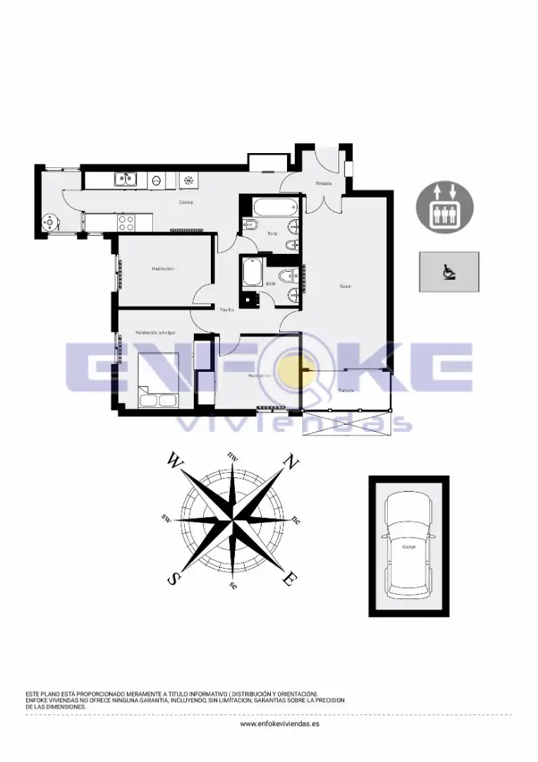 Piso en venta en Madrid con Calefacción y Terraza