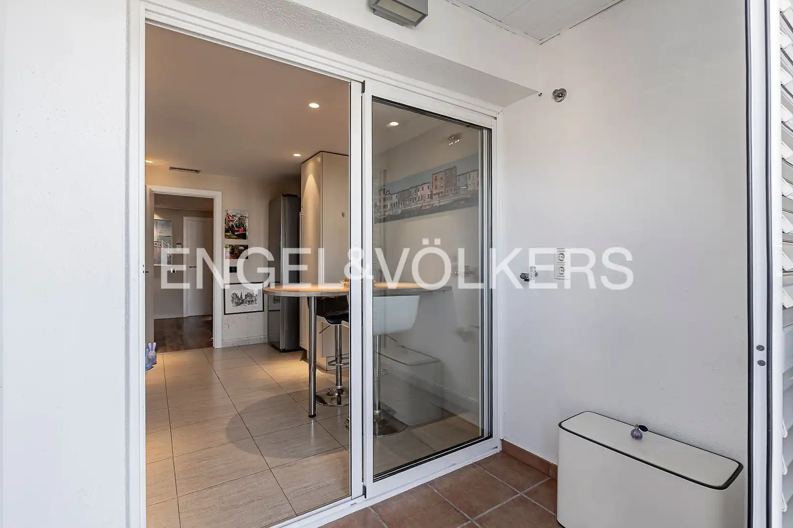 Terraza de Ático en venta en Sitges con Aire acondicionado, Calefacción y Jardín privado