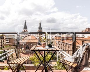 Terrace of Duplex to rent in  Madrid Capital  with Air Conditioner, Heating and Terrace