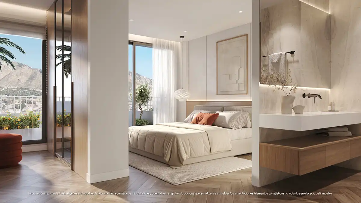 Habitación de Planta baja en venta en Torremolinos con Aire acondicionado, Jardín privado y Terraza