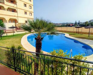 Swimming pool of Apartment to rent in Mijas  with Air Conditioner and Terrace