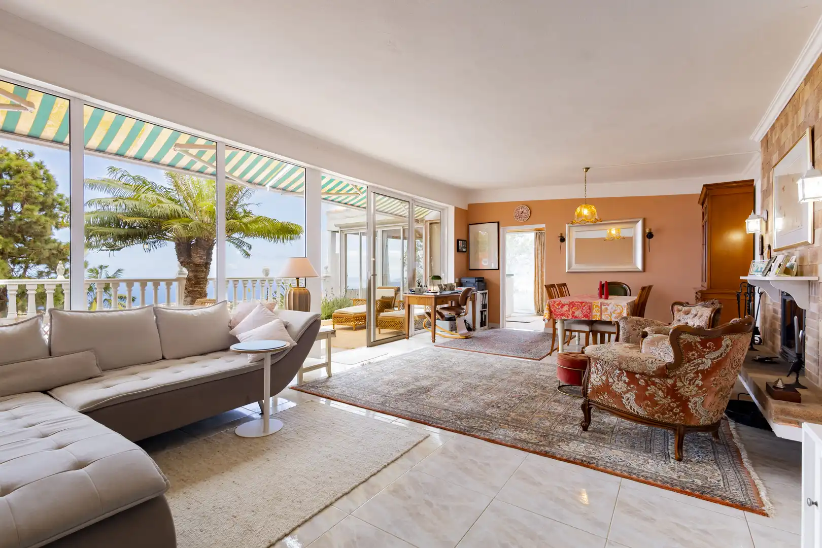 Sala de estar de Casa o chalet en venta en La Orotava con Jardín privado, Terraza y Trastero