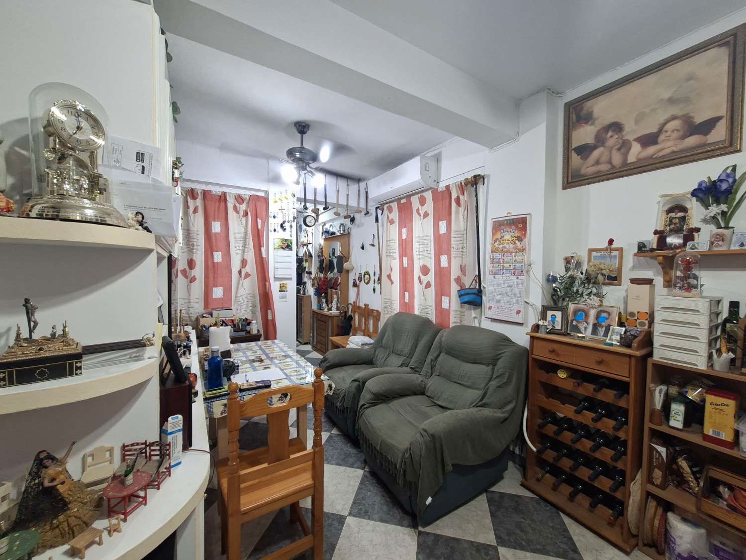 Sala d'estar de Pis en venda en Málaga Capital