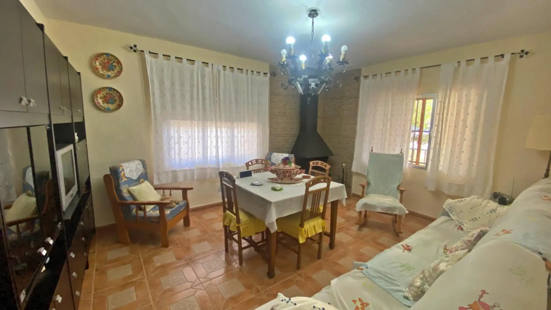 Esszimmer von Haus oder Chalet zum Verkauf in Aledo mit Privatgarten, Terrasse und Abstellraum