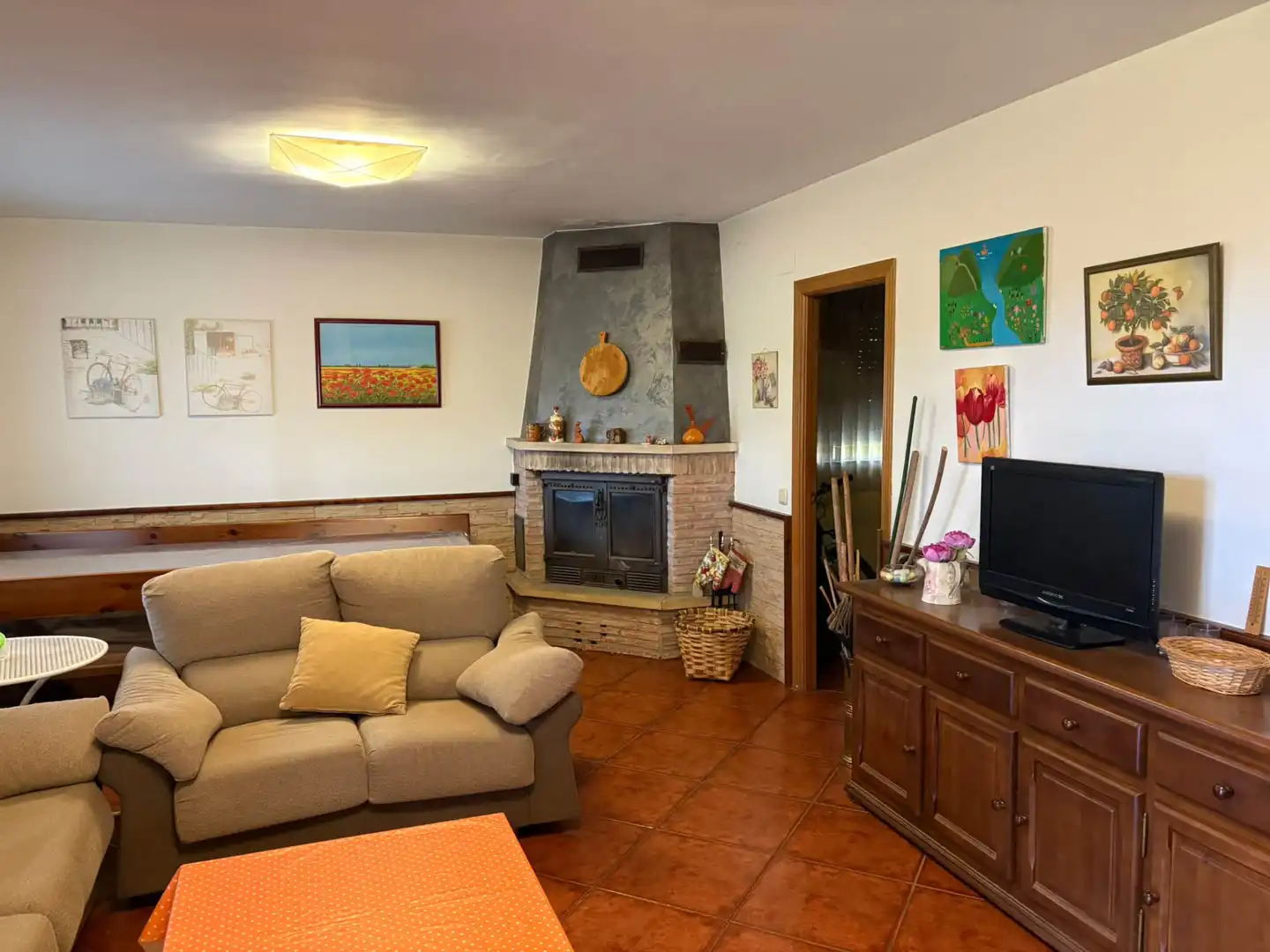 Sala de estar de Terreno en venta en Albelda de Iregua