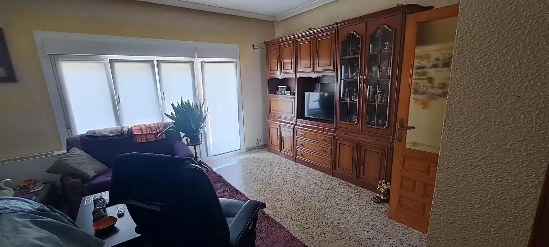 Sala d'estar de Casa adosada en venda en Lodosa amb Traster, Moblat i Balcó