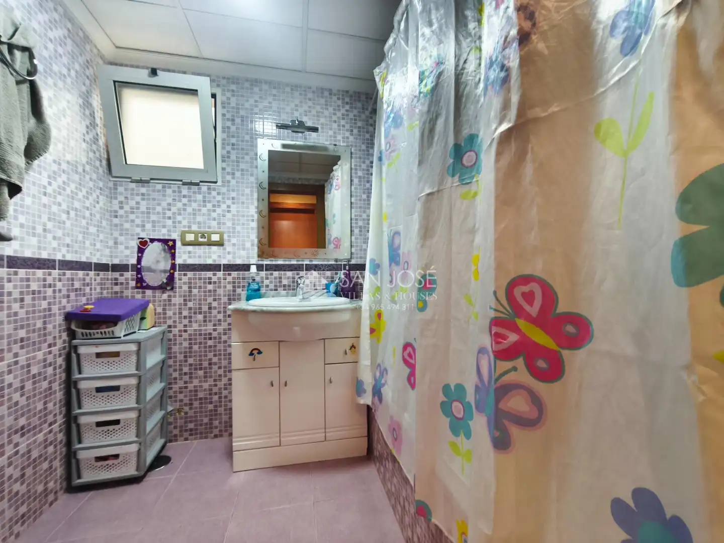 Bathroom of Flat for sale in Aspe  with Air Conditioner, Heating and Balcony