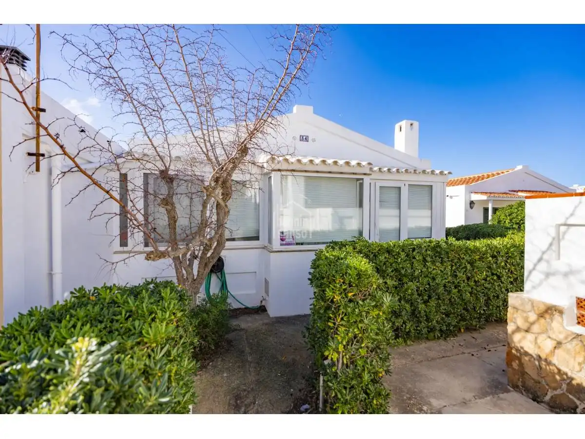 Exterior view of Houses for sale in Sant Lluís  with Heating and Terrace