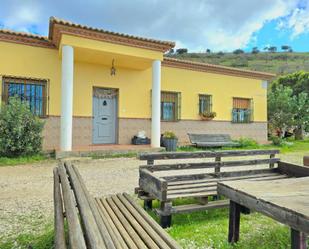Exterior view of House or chalet for sale in Casabermeja  with Heating, Private garden and Alarm
