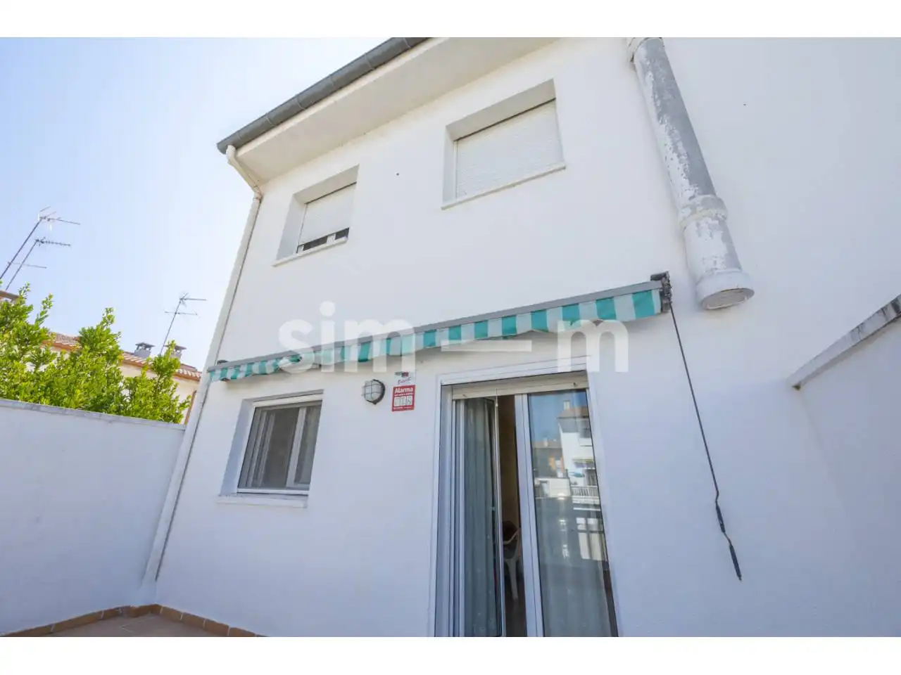 Vista exterior de Casa o xalet en venda en Manlleu amb Calefacció, Jardí privat i Terrassa