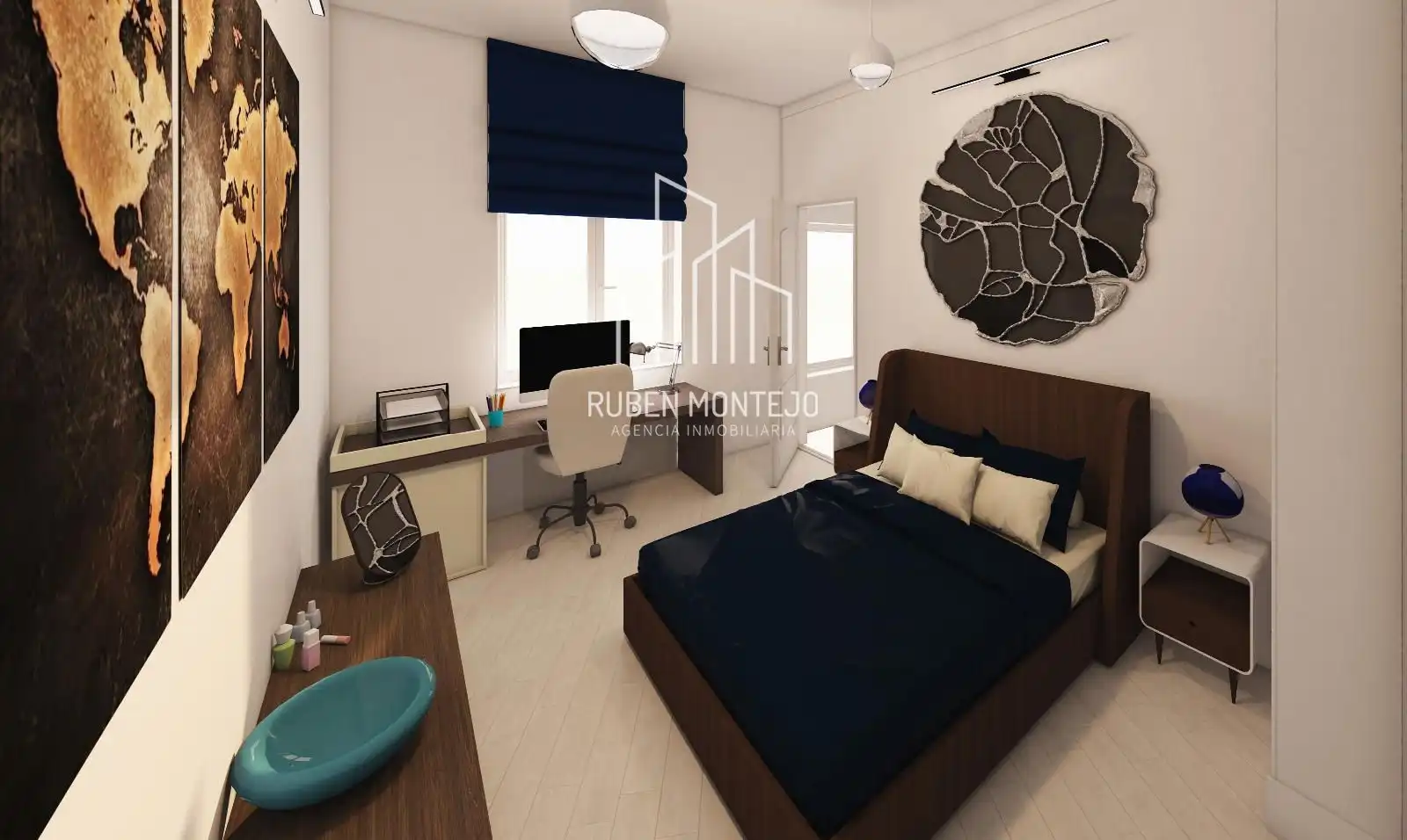 Bedroom of Flat for sale in Salamanca  with Heating