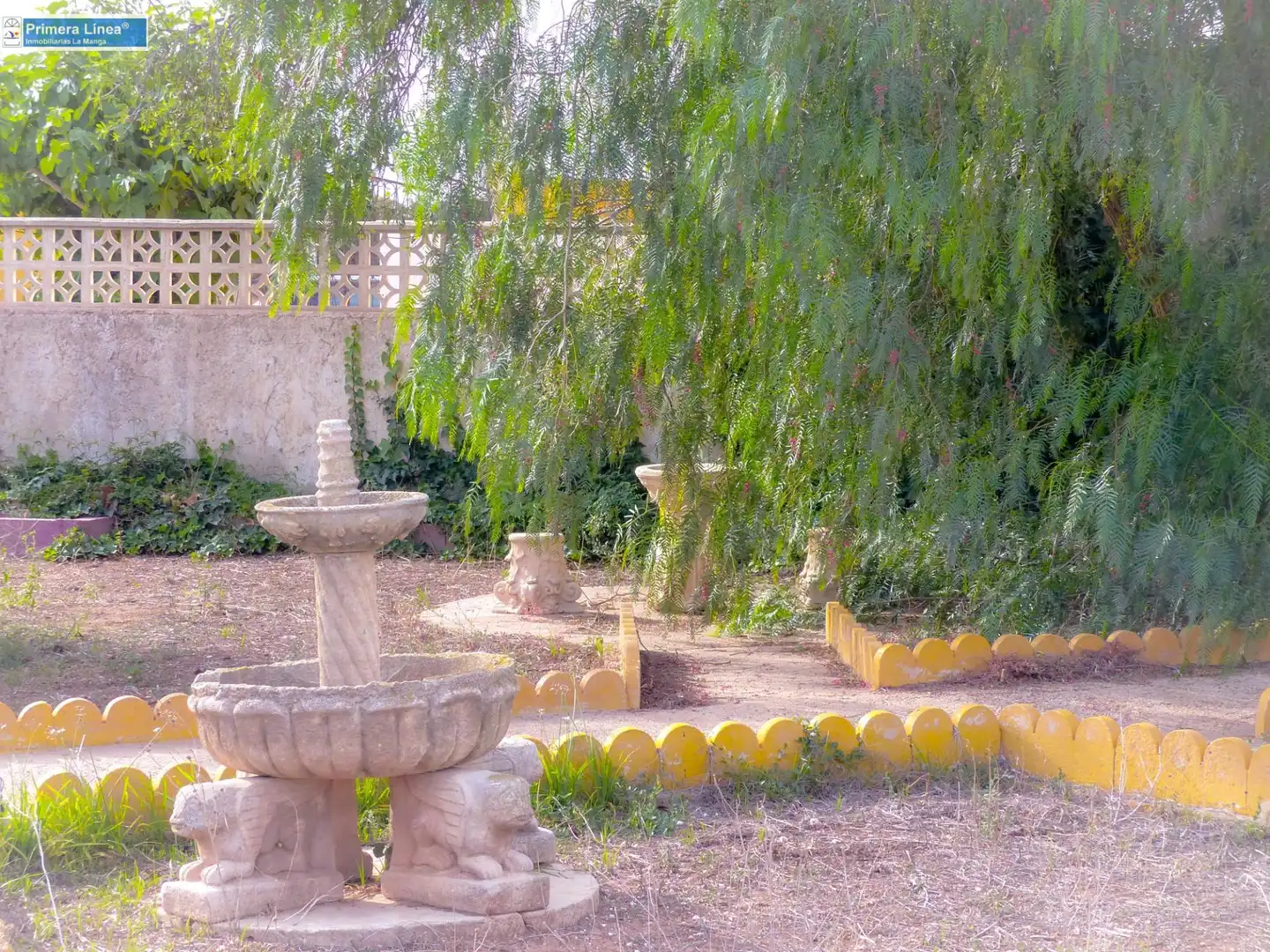 Jardí de Finca rústica en venda en Fuente Álamo de Murcia amb Calefacció, Jardí privat i Terrassa