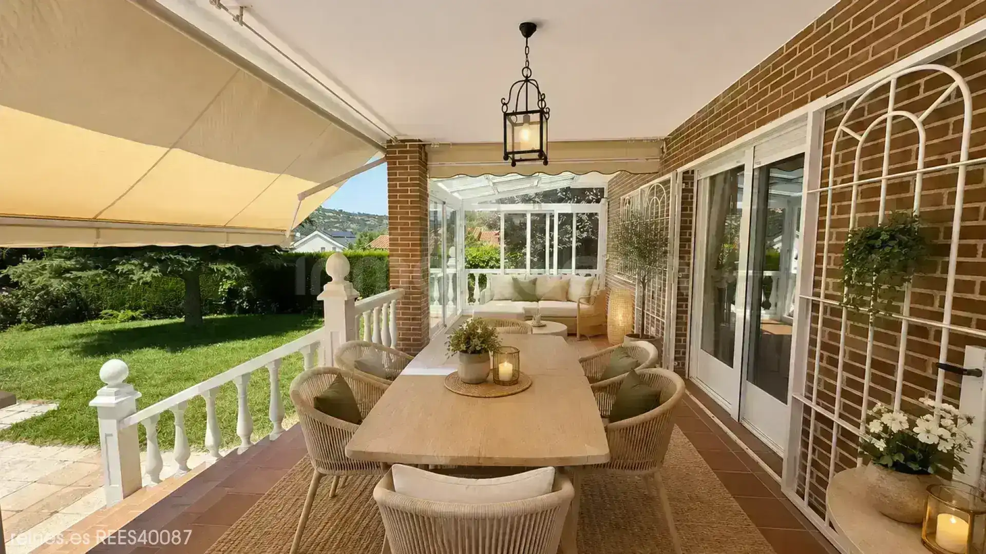 Terraza de Casa o chalet en venta en Villar del Olmo con Calefacción, Jardín privado y Terraza