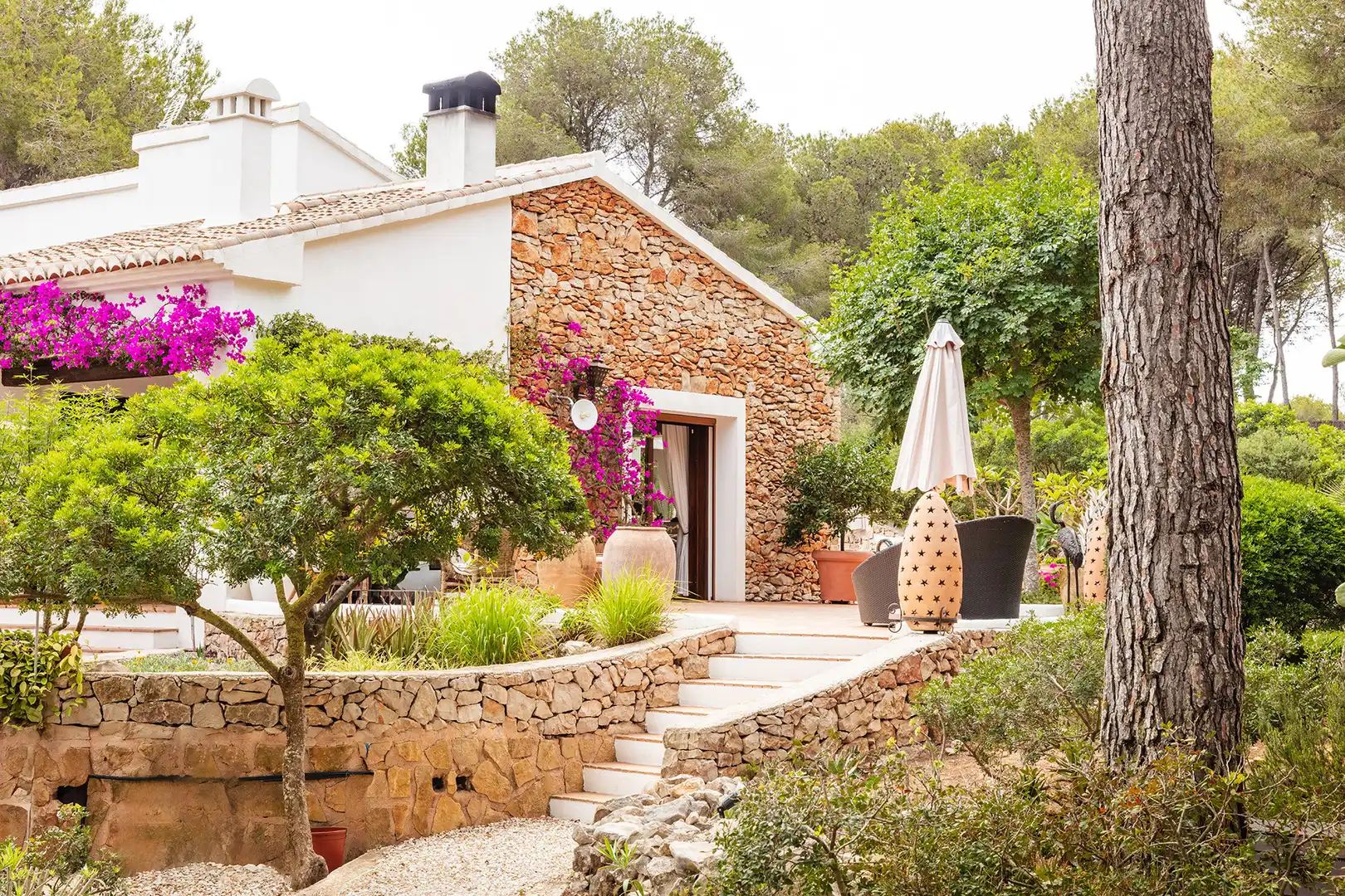 Garden of Houses for sale in Jávea / Xàbia