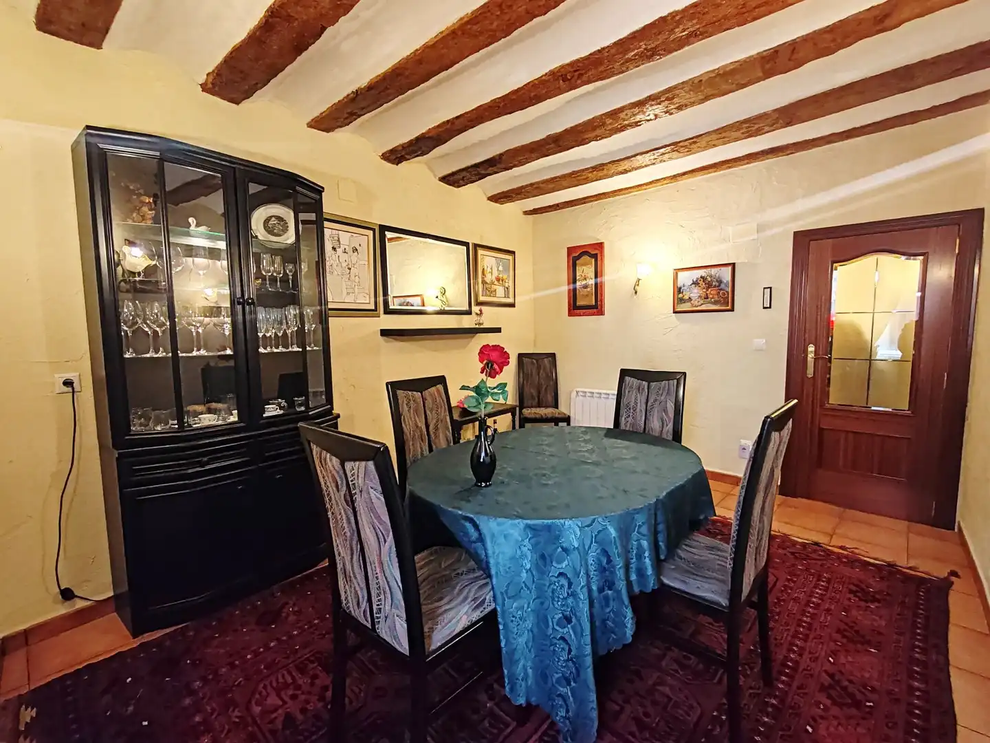 Dining room of Country homes for sale in Penàguila  with Heating, Terrace and Storage room