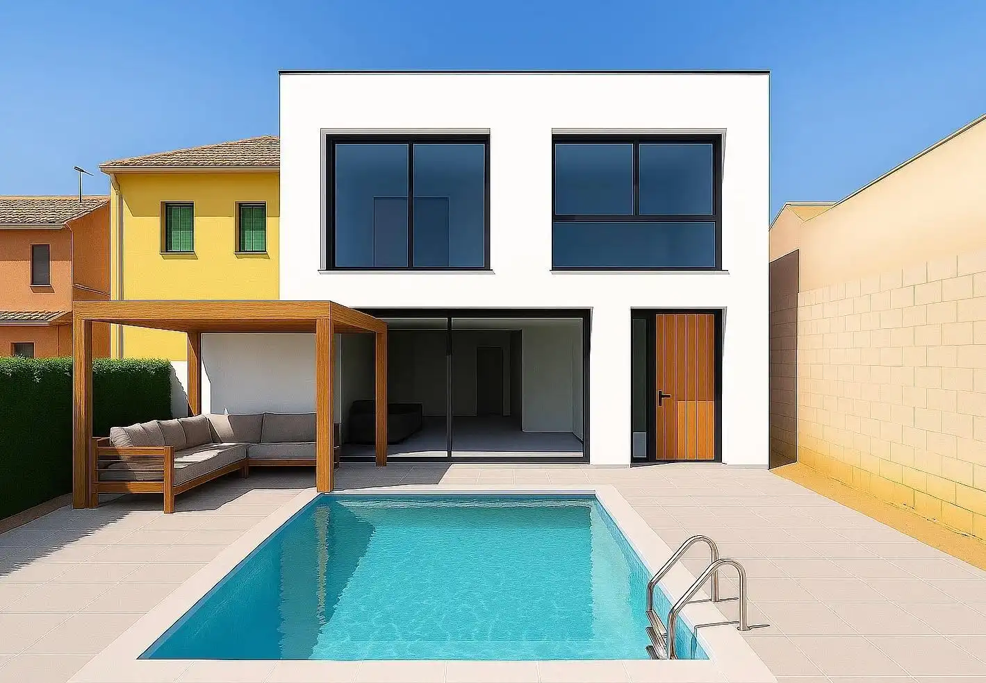 Exterior view of Residential for sale in Don Álvaro