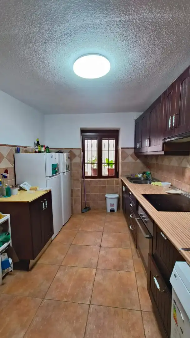 Kitchen of Houses for share in Jaén  with Air Conditioner, Private garden and Terrace