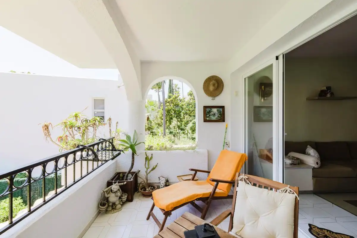 Terrassa de Pis en venda en Mijas amb Aire condicionat, Calefacció i Jardí privat