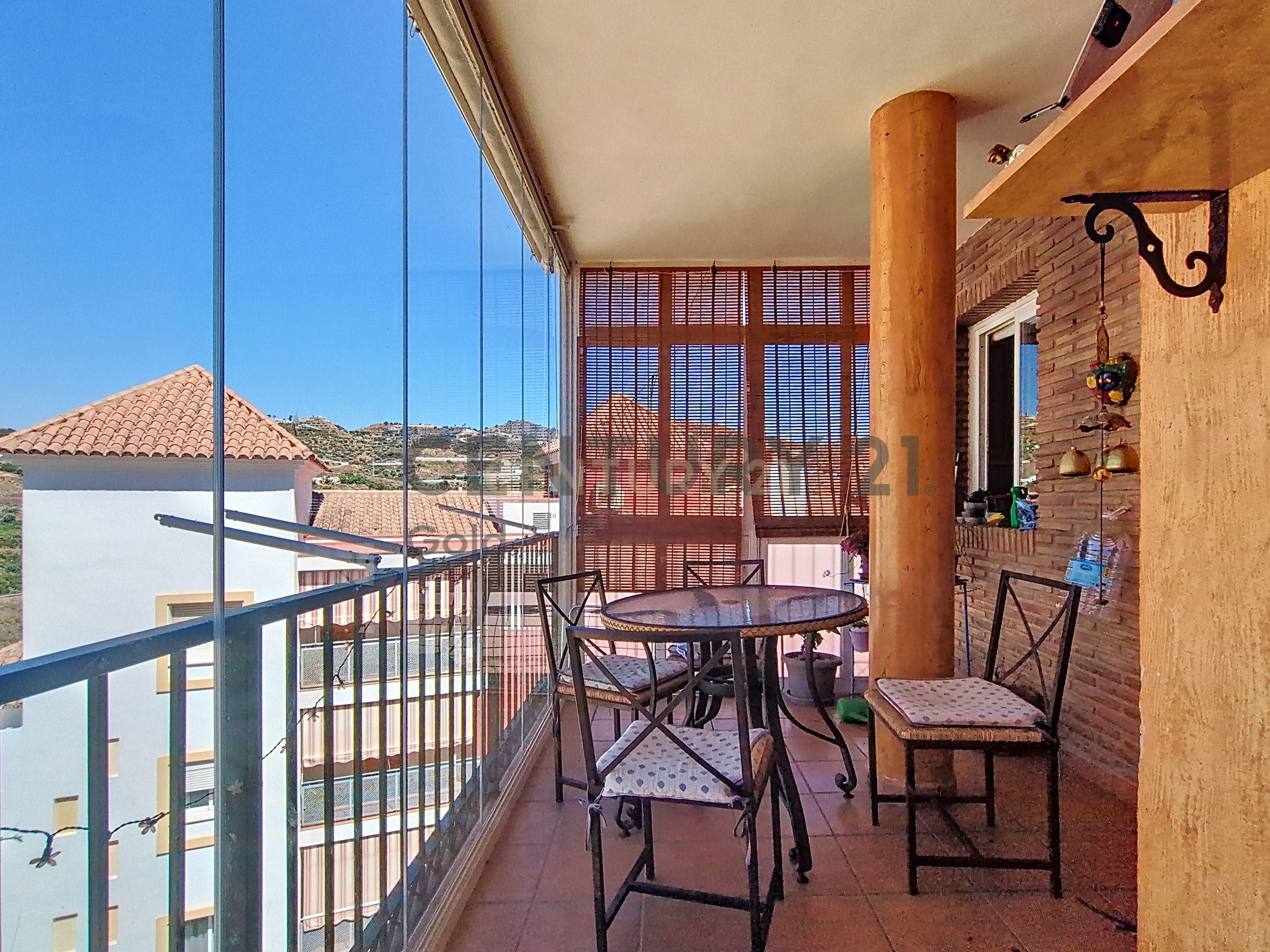 Terrace of Apartment for sale in Torrox  with Air Conditioner, Storage room and Swimming Pool