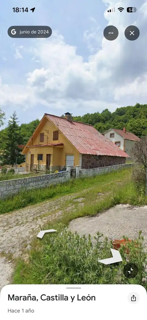Exterior view of Houses for sale in Maraña, León