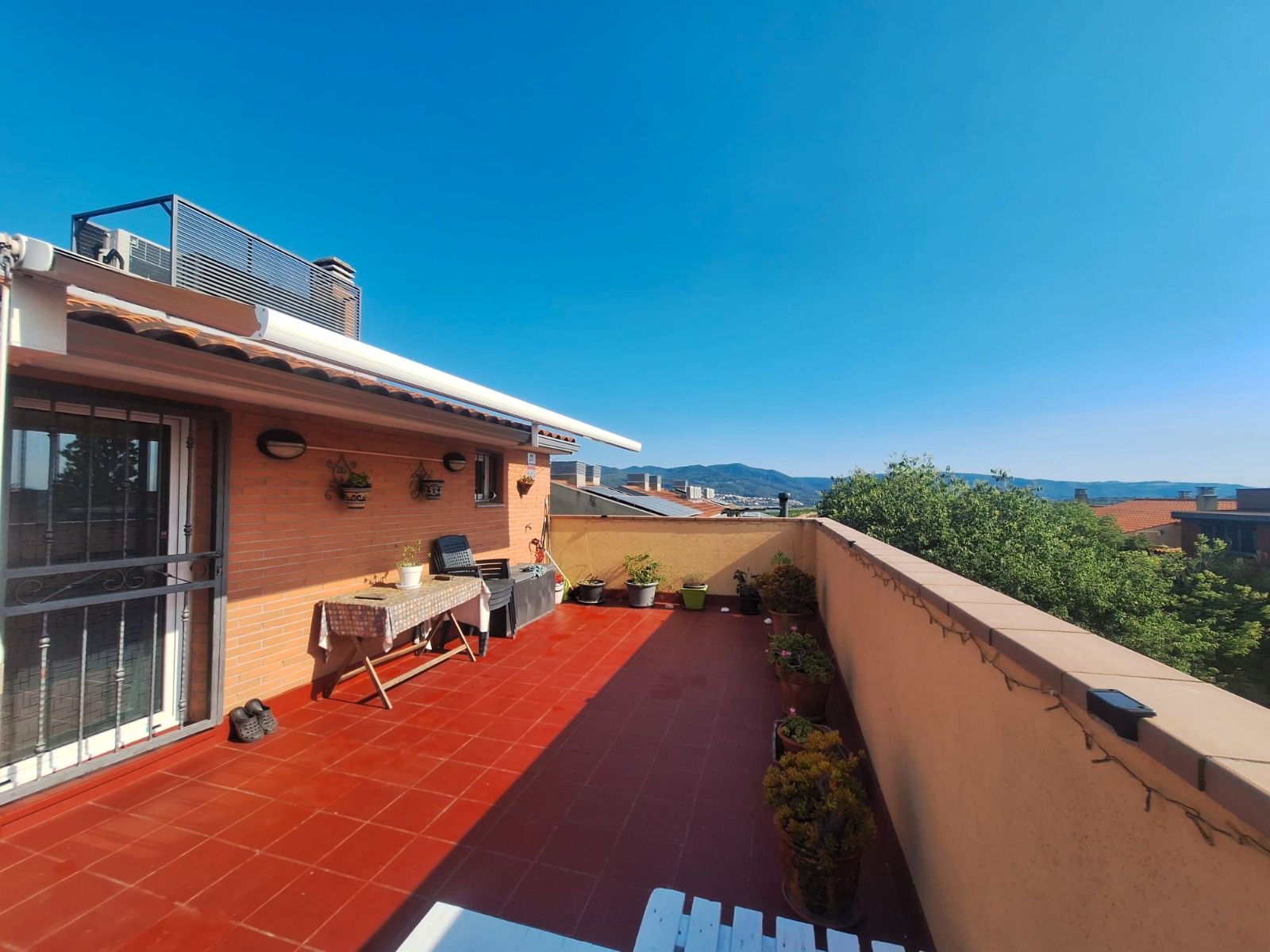 Terraza de Dúplex de alquiler en Sant Llorenç d'Hortons con Aire acondicionado, Calefacción y Terraza