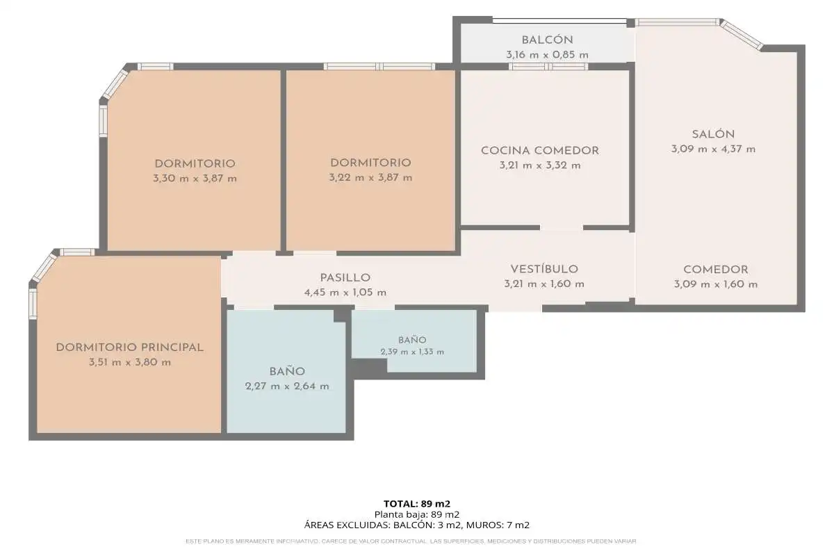 Flat for sale in Calle Mieres, Sama