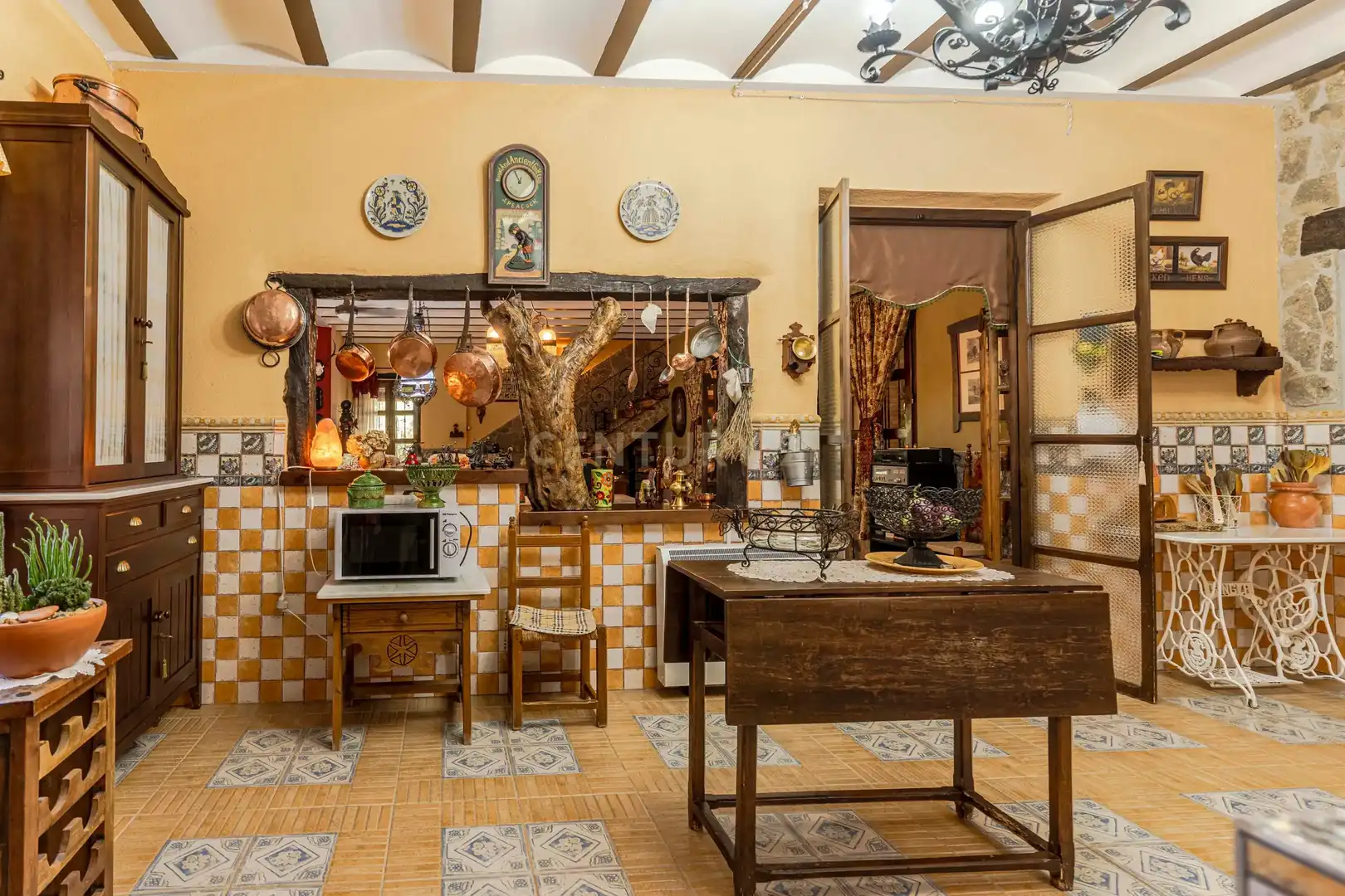 Cocina de Casa o chalet en venta en Huelma con Jardín privado y Sauna