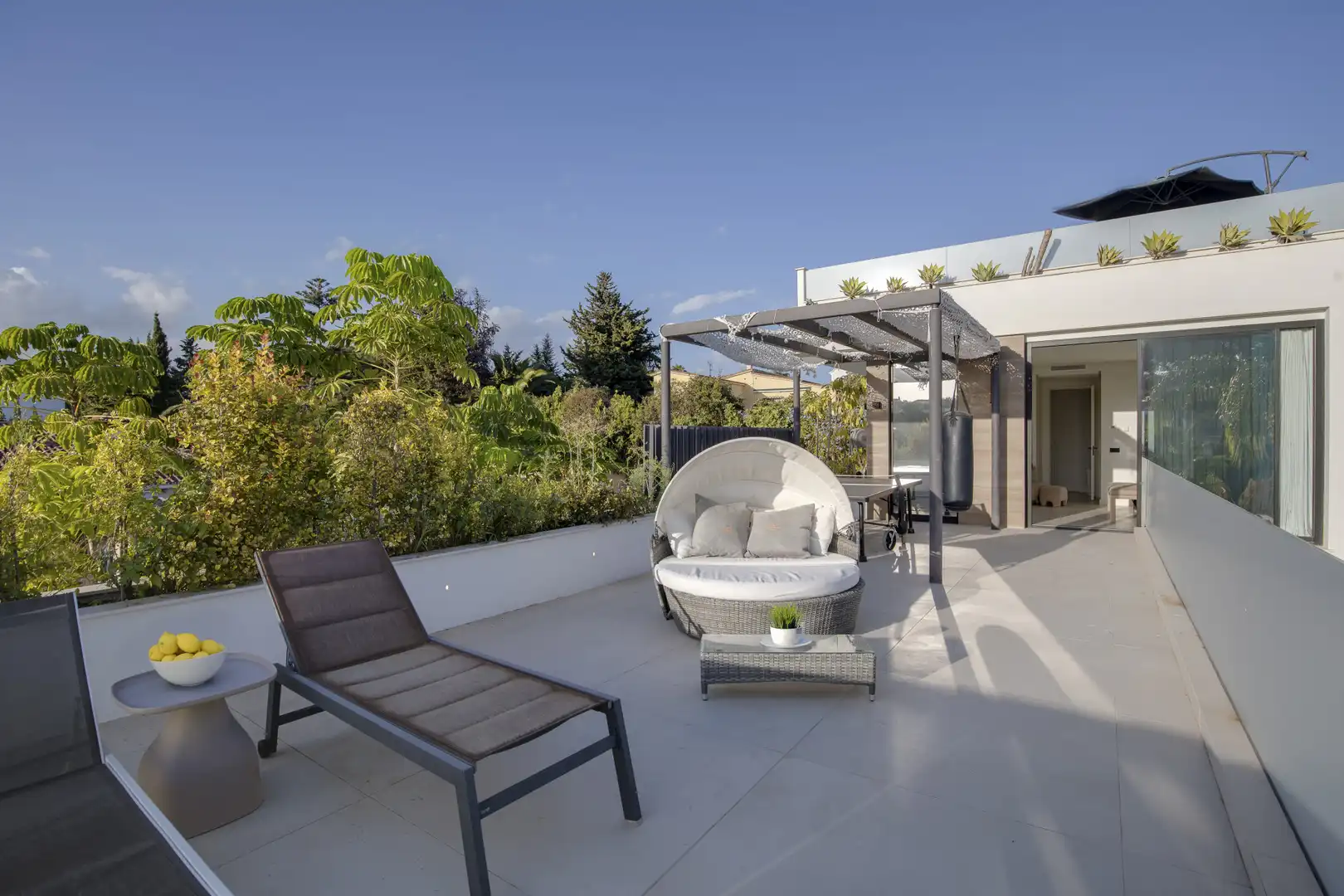 Terraza de Casa o chalet en venta en Marbella con Aire acondicionado, Jardín privado y Terraza