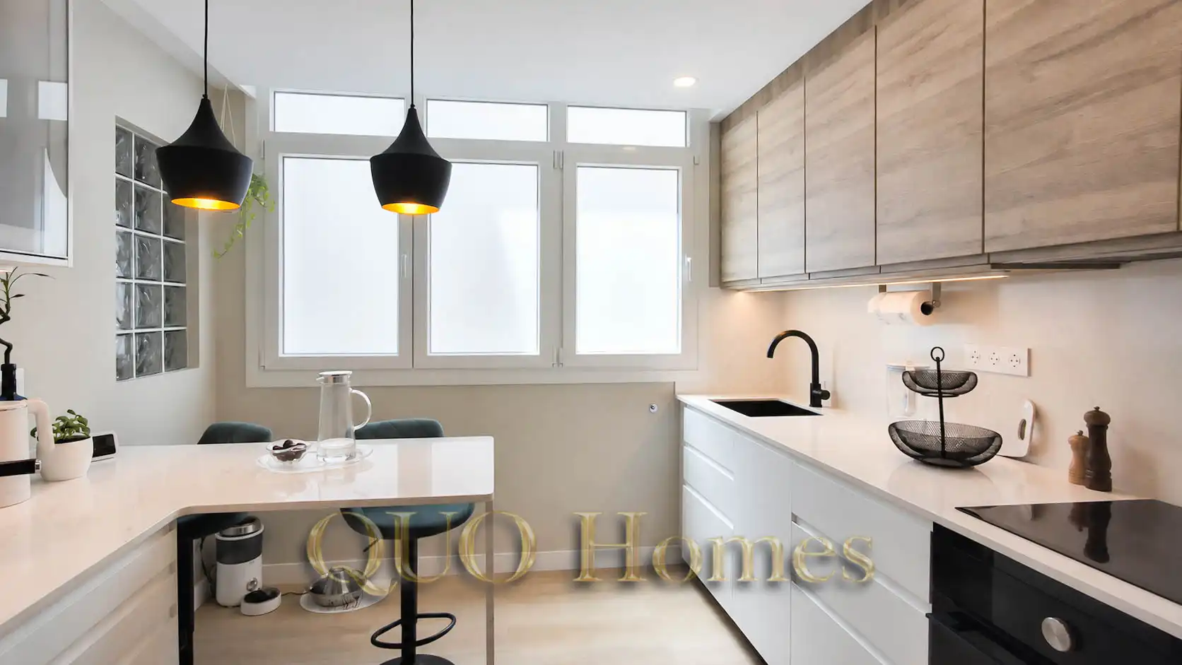 Cocina de Piso en venta en Jerez de la Frontera con Aire acondicionado, Terraza y Amueblado