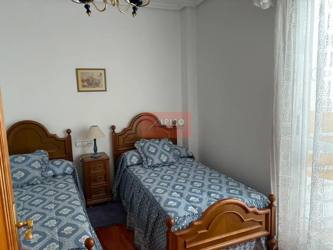 Bedroom of Apartments for rent in Ourense Capital   with Heating and Furnished