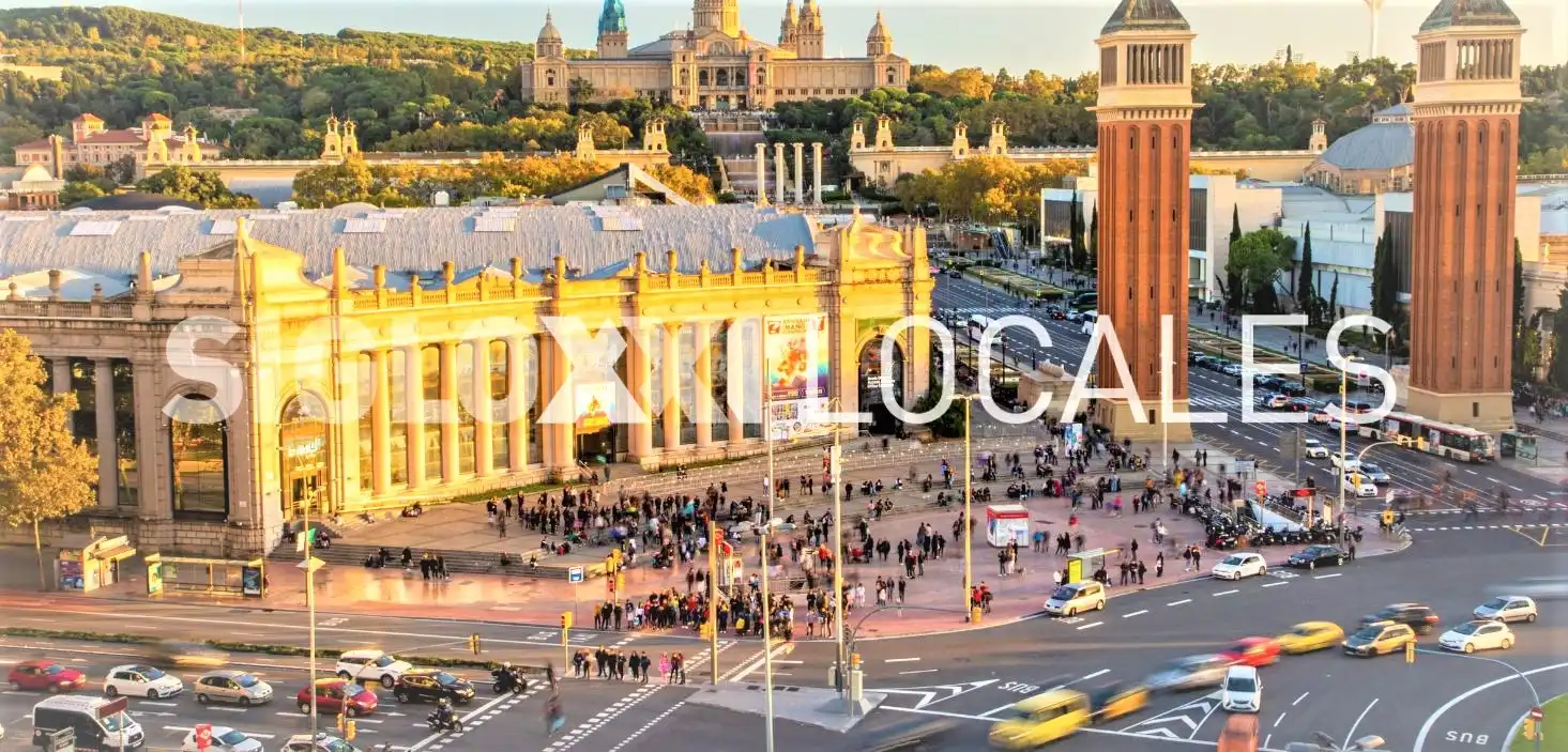 Vista exterior de Local de alquiler en Barcelona con Aire acondicionado