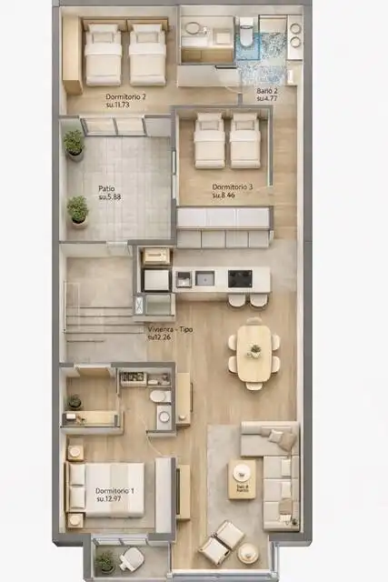 Apartamento en venta en Guardamar del Segura con Aire acondicionado, Terraza y Trastero