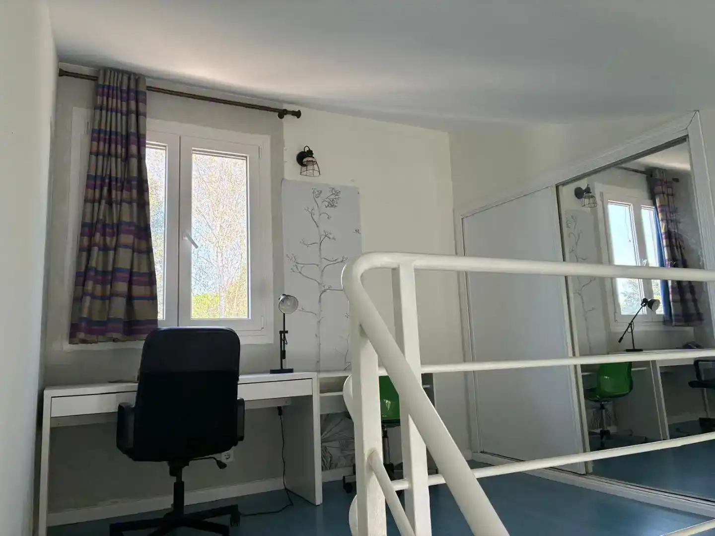 Bedroom of Flat for rent in Boadilla del Monte  with Private garden, Parquet flooring and Furnished