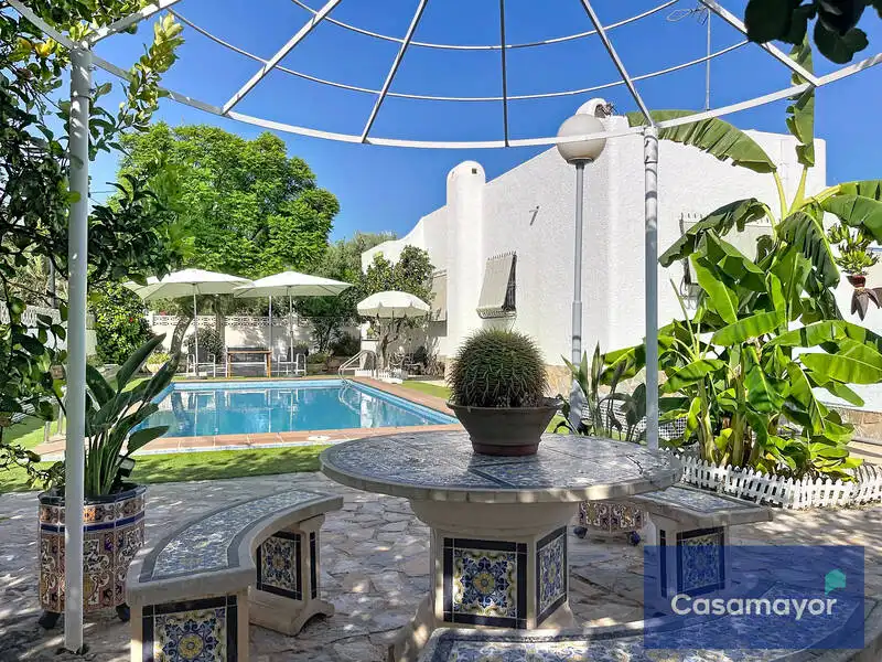 Piscina de Casa o xalet en venda en Sant Joan d'Alacant amb Aire condicionat, Jardí privat i Piscina