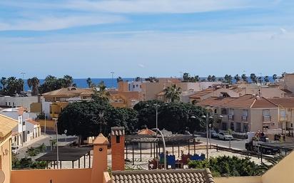 Exterior view of Flat for sale in Roquetas de Mar  with Air Conditioner, Terrace and Furnished