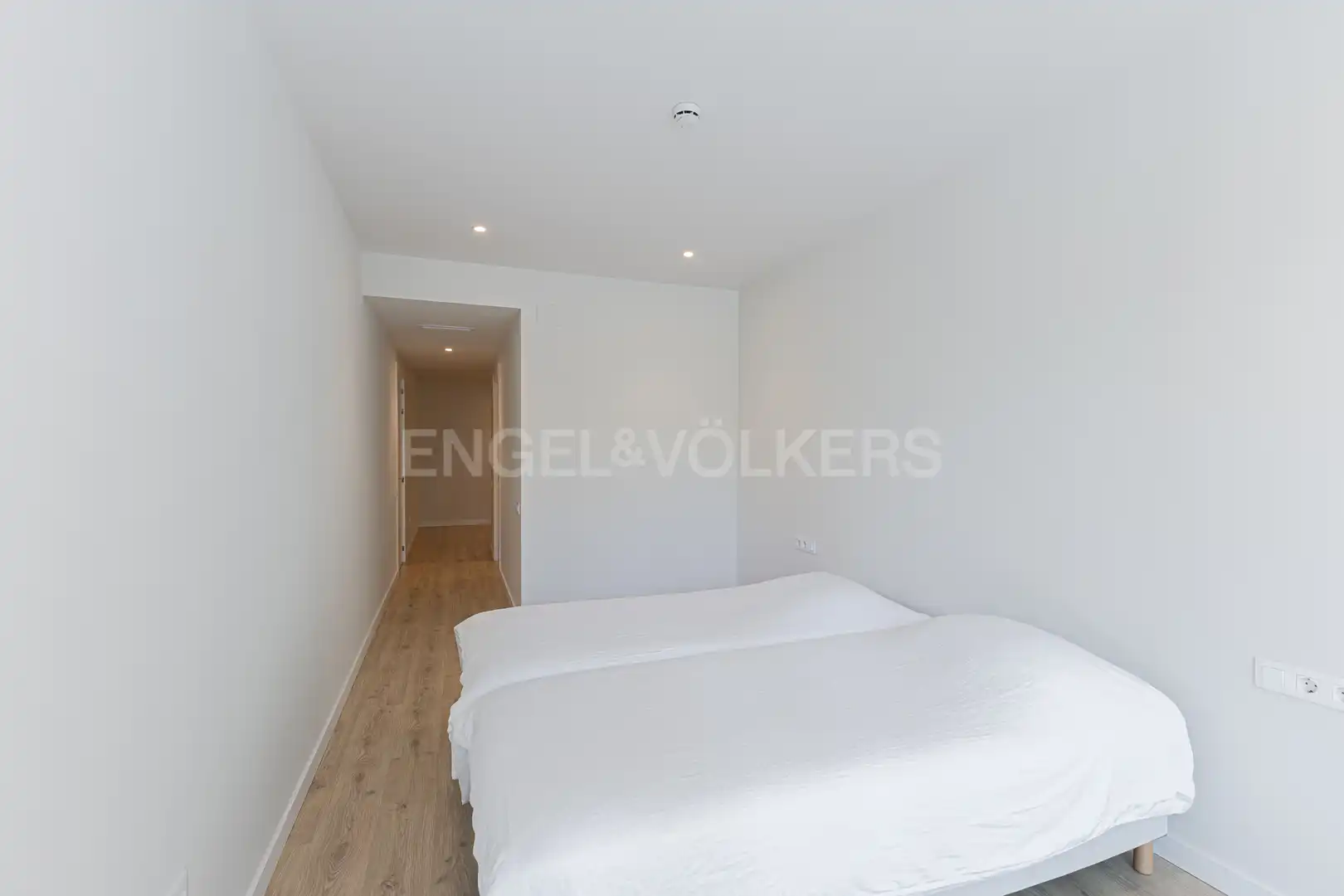 Schlafzimmer von Wohnung zum Verkauf in Barcelona mit Klimaanlage, Heizung und Parkett