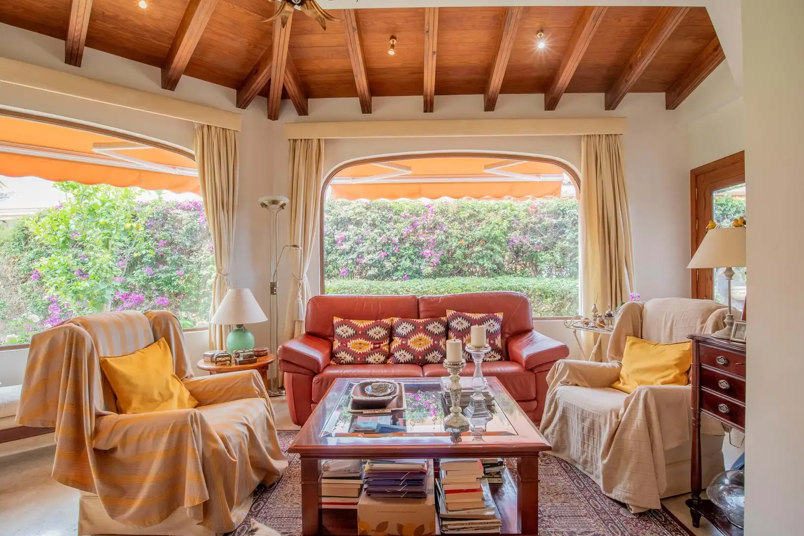 Living room of Houses for sale in Puerto de la Cruz  with Terrace and Furnished