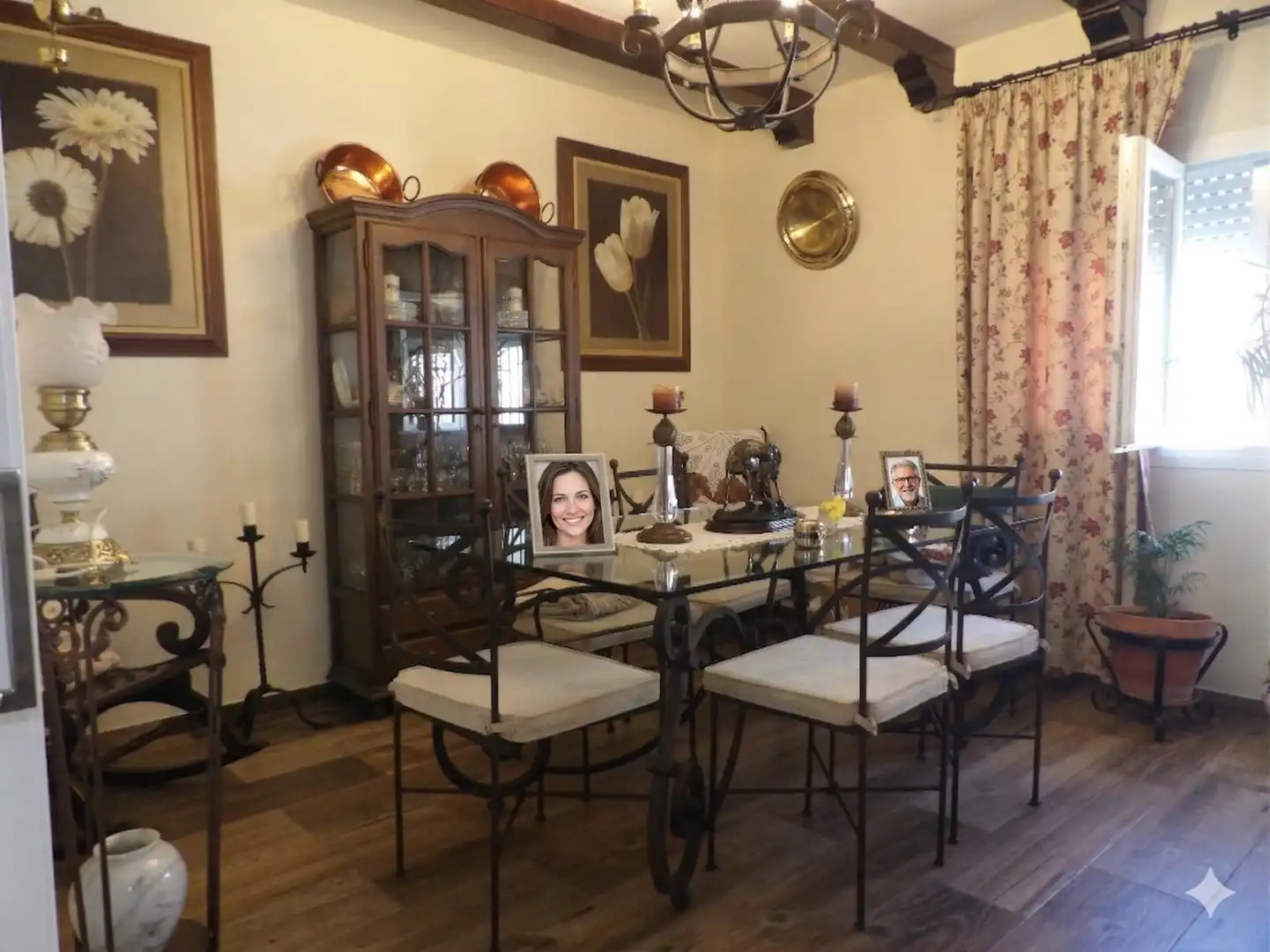 Dining room of Houses for sale in Algeciras  with Air Conditioner, Private garden and Storage room