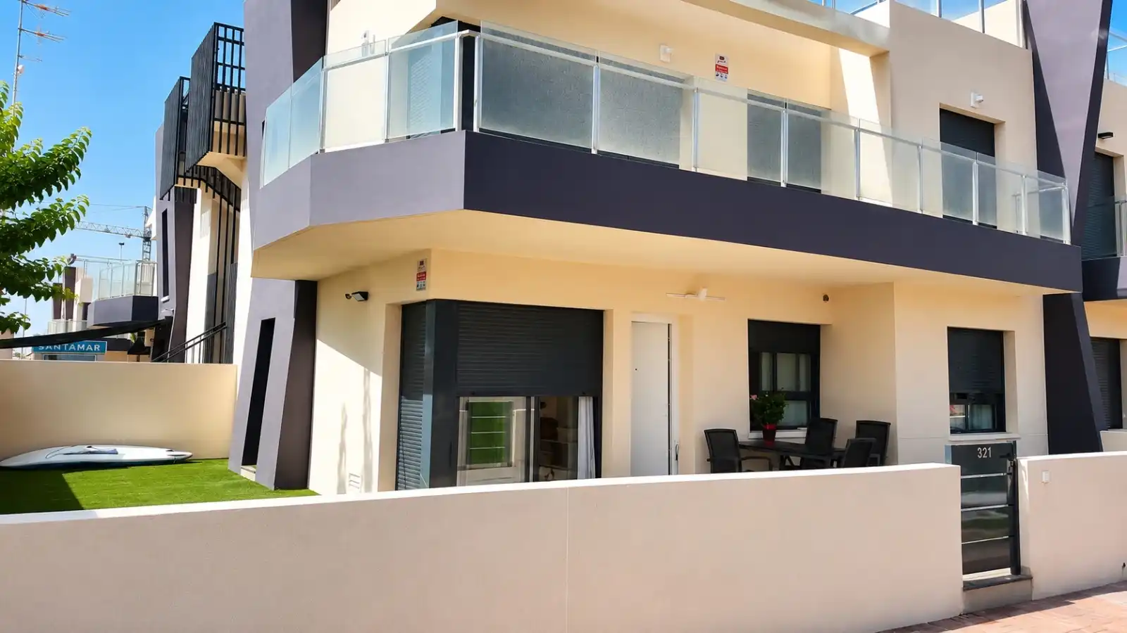 Exterior view of Houses for rent in Pilar de la Horadada  with Air Conditioner, Terrace and Swimming Pool