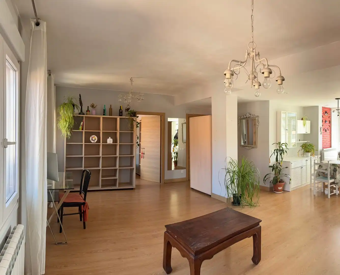 Sala d'estar de Pis en venda en Navarrete amb Calefacció, Parquet i Moblat