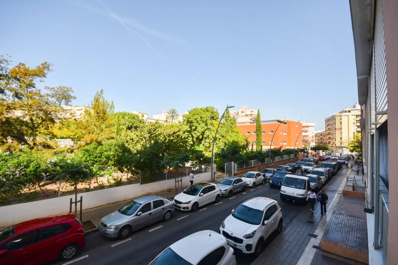 Vista exterior de Piso en venta en  Palma de Mallorca con Aire acondicionado, Parquet y Terraza