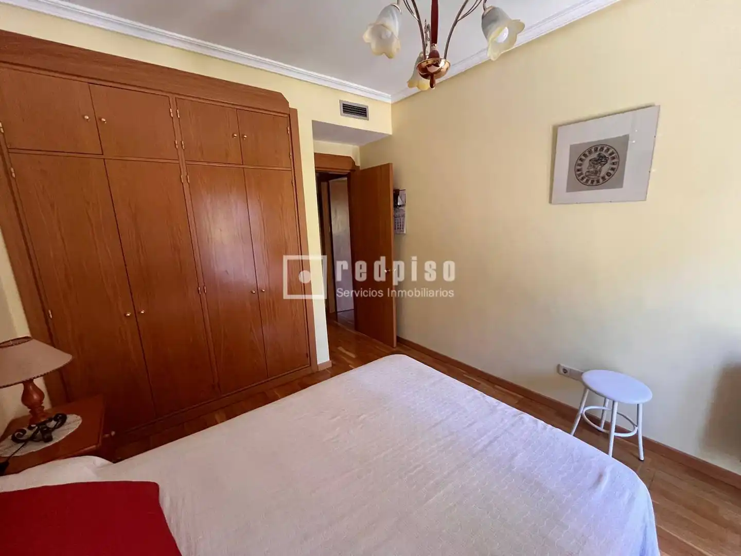Bedroom of Flat for sale in Madrid  with Air Conditioner, Heating and Private garden