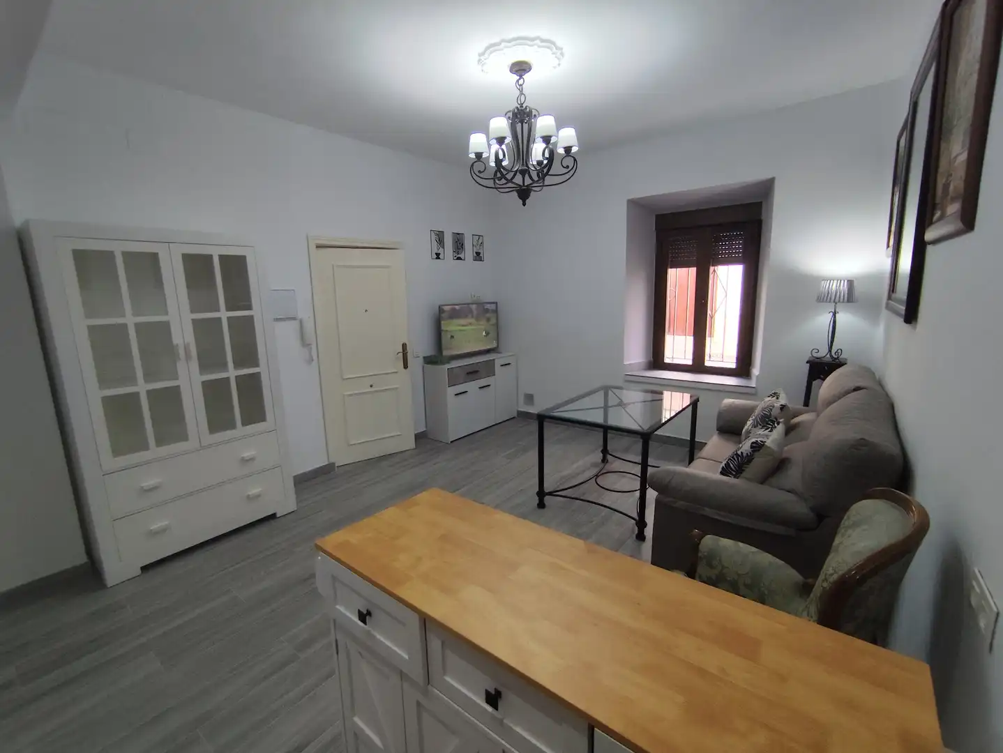 Sala de estar de Piso de alquiler en Úbeda con Amueblado, Horno y Lavadora
