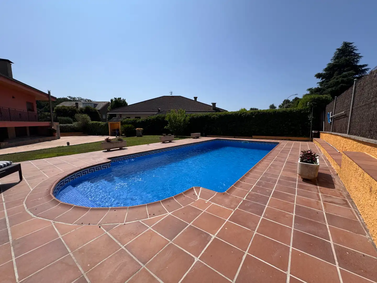 Piscina de Casa o xalet en venda en Cardedeu amb Aire condicionat, Calefacció i Jardí privat
