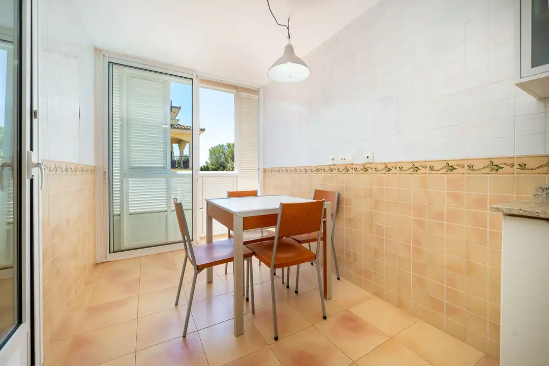 Esszimmer von Wohnung zum Verkauf in  Palma de Mallorca mit Klimaanlage, Heizung und Terrasse