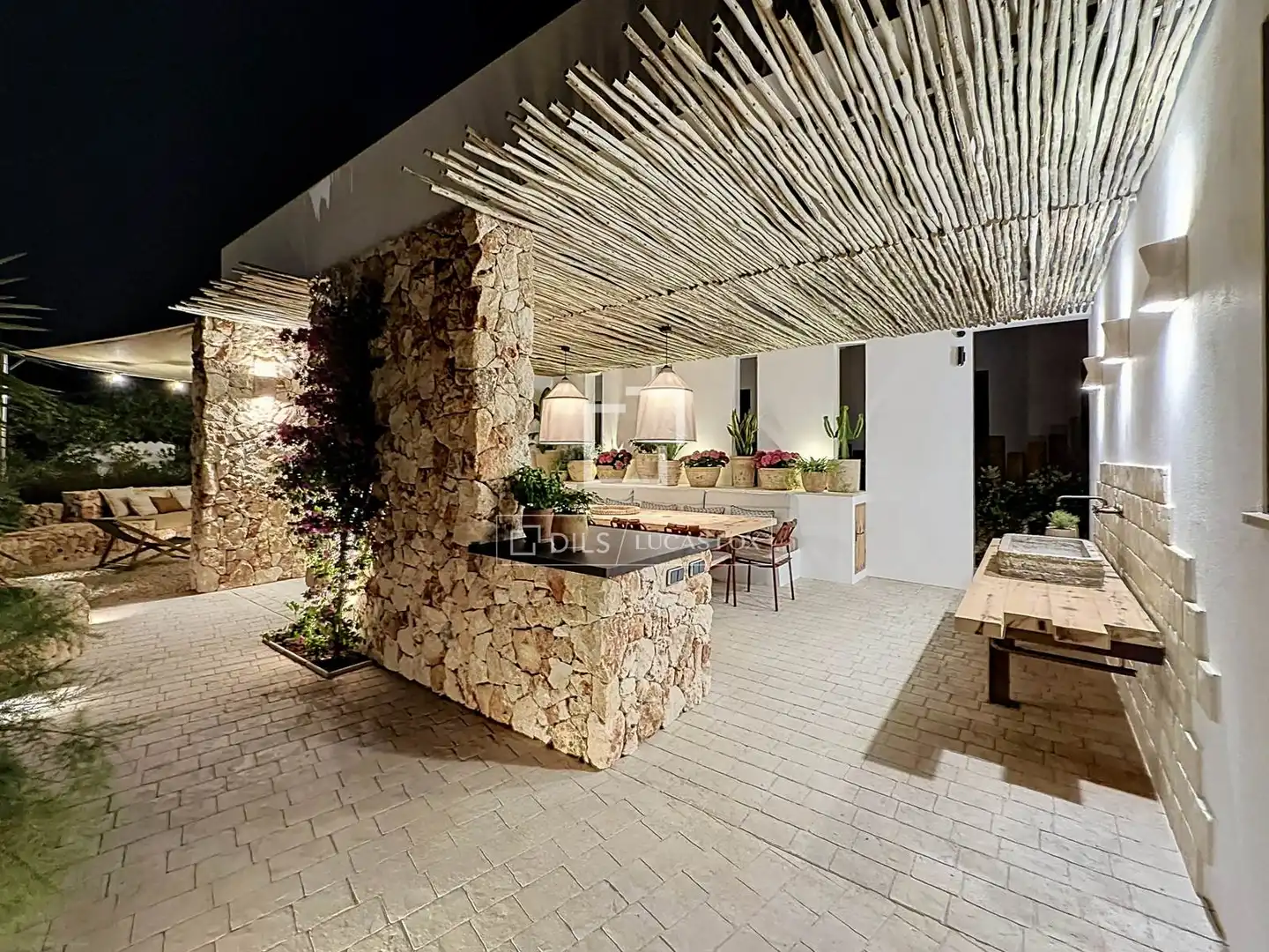 Terraza de Casa o chalet de alquiler en Ciutadella de Menorca con Aire acondicionado, Calefacción y Jardín privado