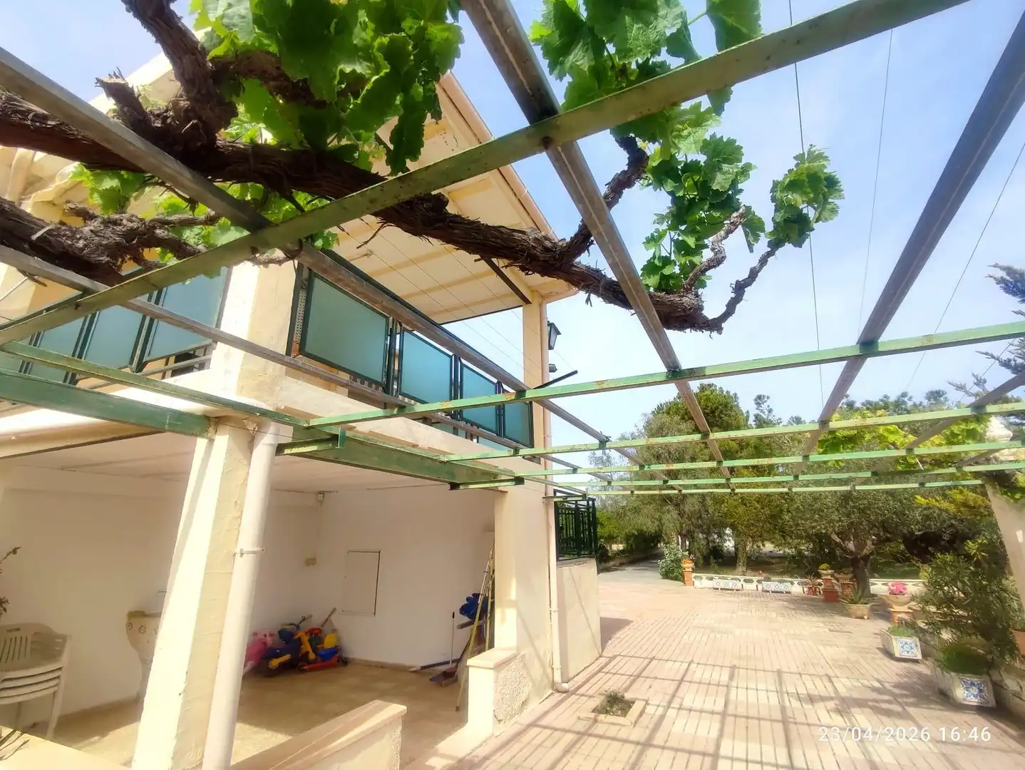 Terraza de Casa o chalet en venta en Ibi con Jardín privado, Terraza y Piscina