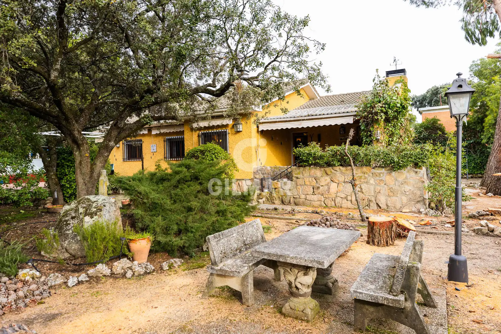 Jardín de Casa o chalet en venta en Hoyo de Manzanares con Calefacción, Jardín privado y Piscina